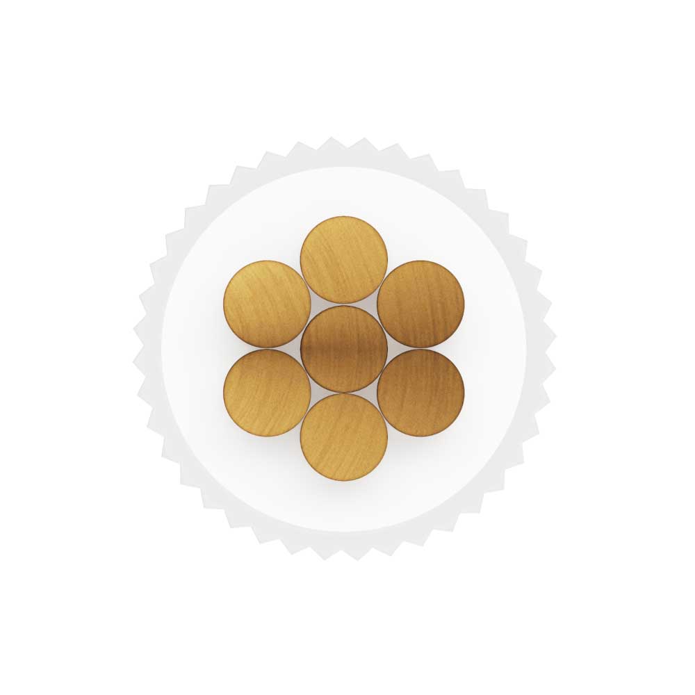 Cable TW-80 +plus 450/750 V 14 AWG Blanco Indeco - Imagen 3