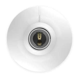 Wall Socket E-27 100W Blanco